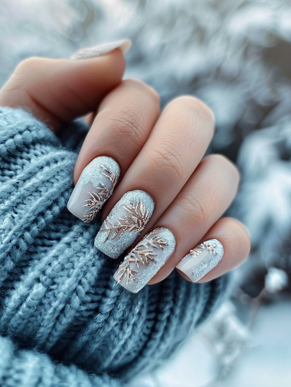 Winter Nails 8
