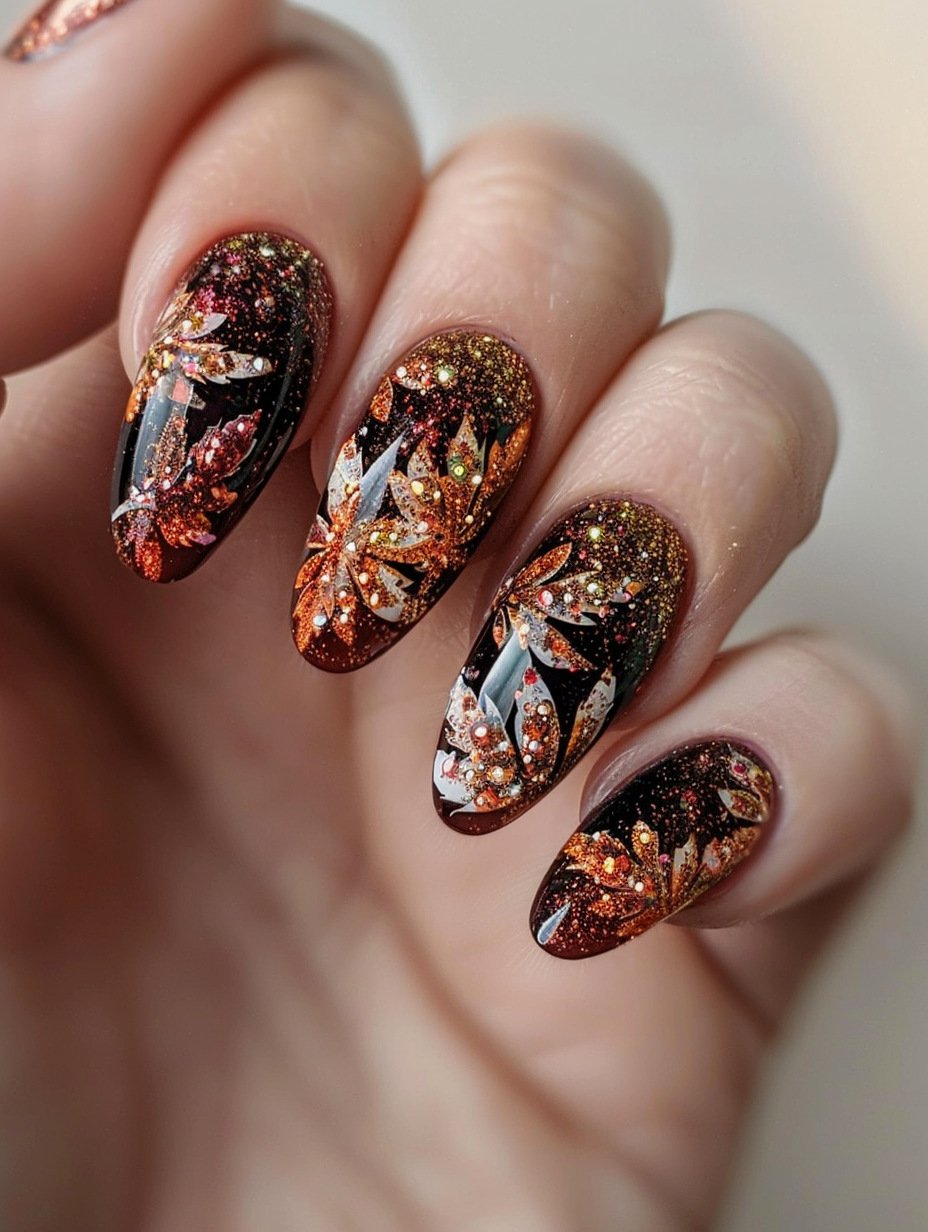 autumn nails 10