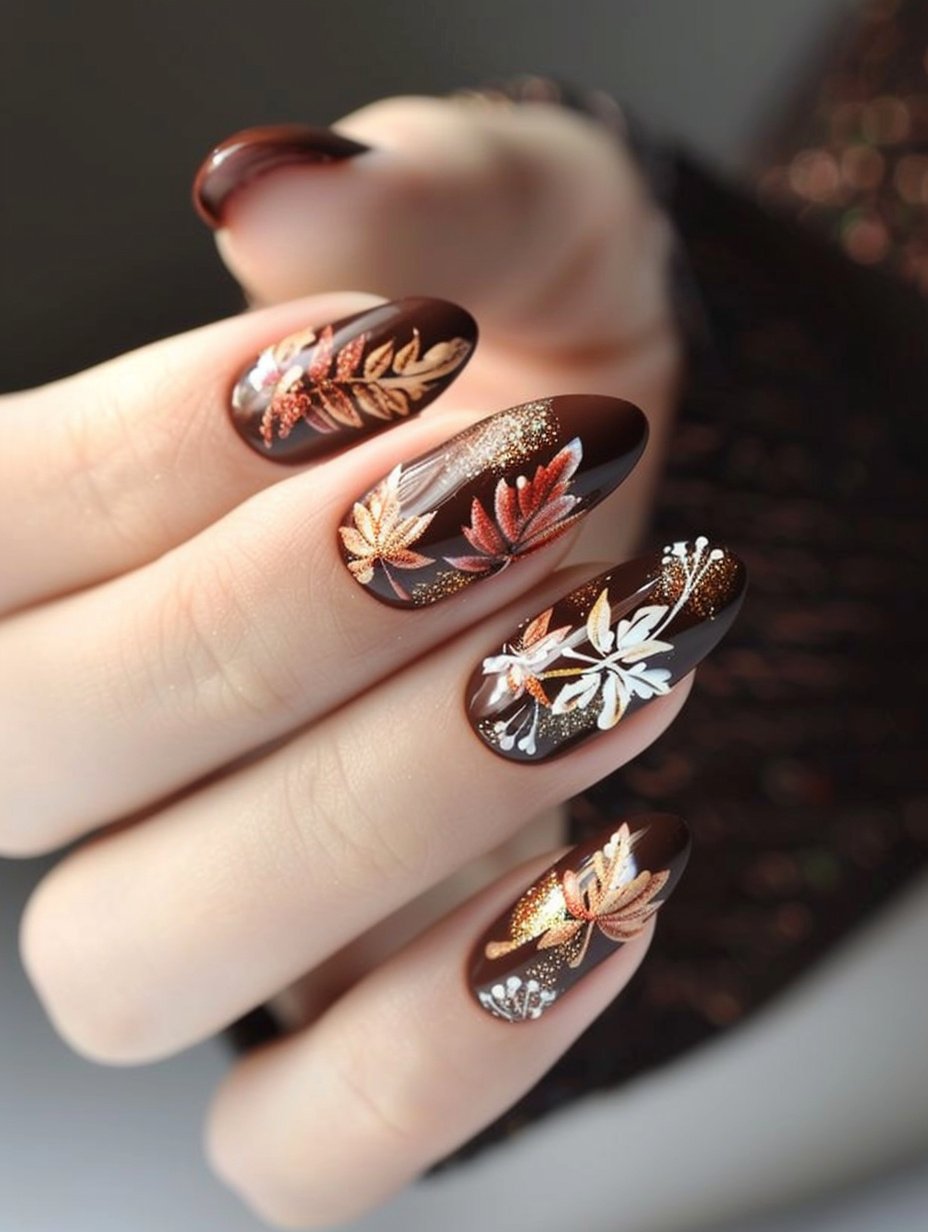 autumn nails 4