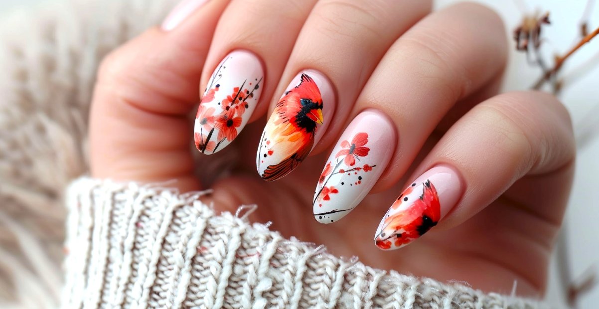 15 Unique Cardinal Bird Nail Designs to Elevate Your Manicure