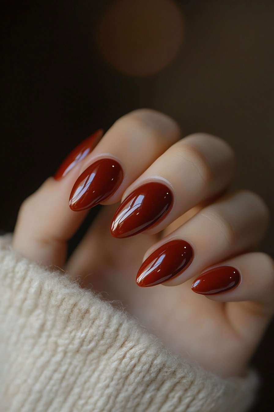 Glossy Nail Designs 12