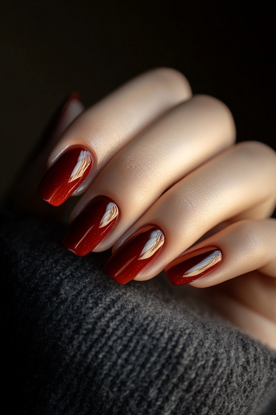 Glossy Nail Designs 13