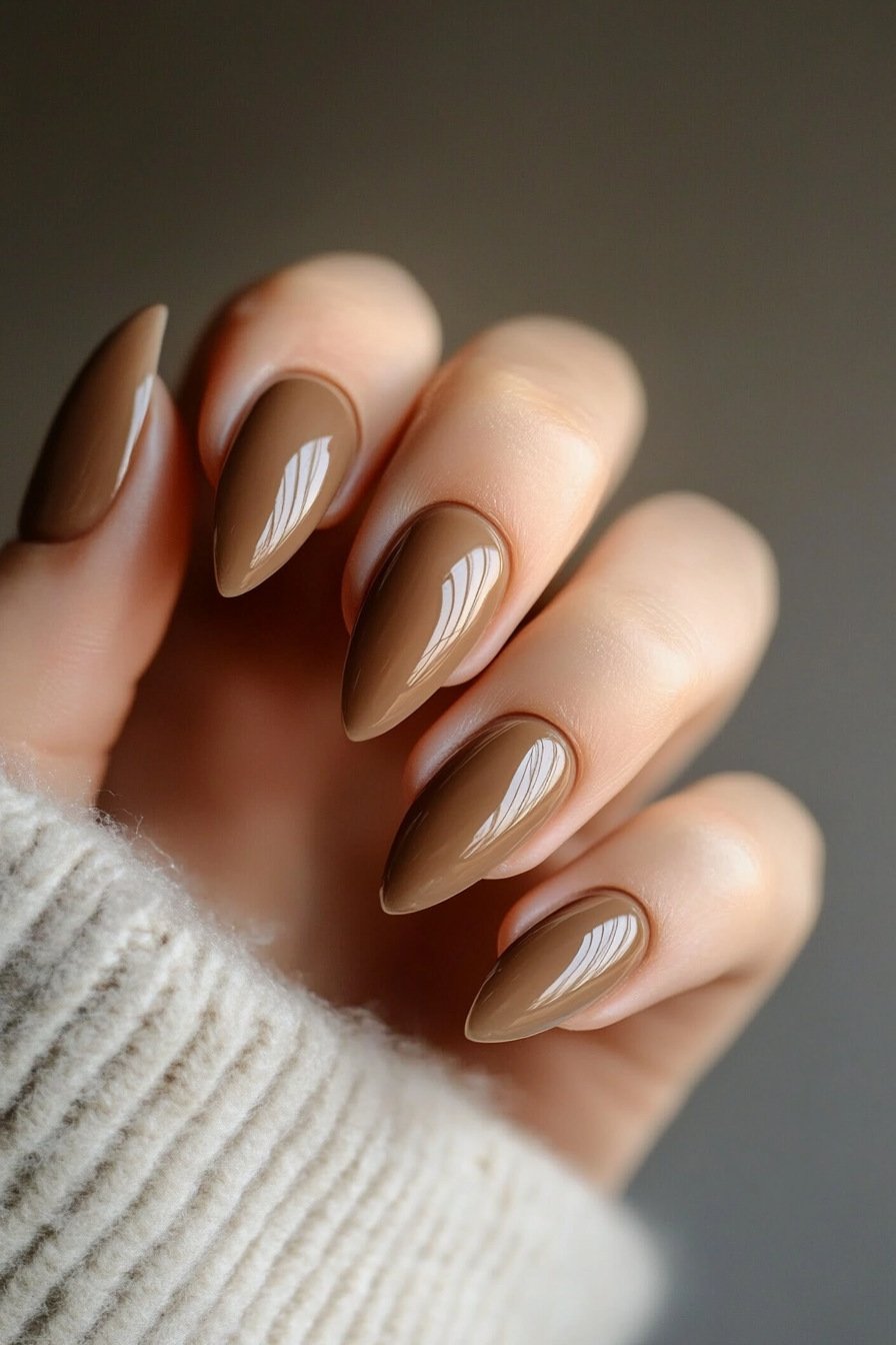 Glossy Nail Designs 21